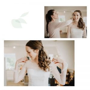 Brautstyling von Vanessa