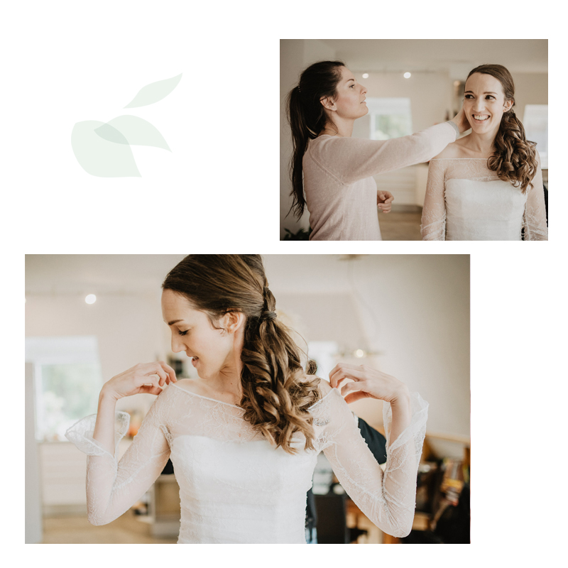 Brautstyling von Vanessa