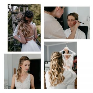 Brautstyling von Katha [fleurbleuedesign.com]