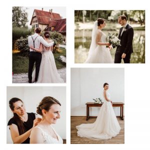 Brautstyling von Tina D. [fleurbleuedesign.com]