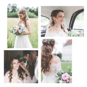Brautstyling von Dana