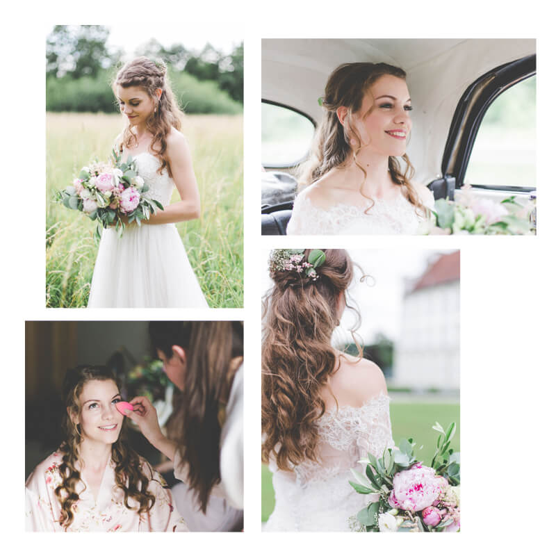 Brautstyling von Dana